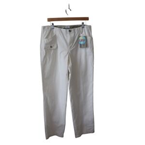 NWT Columbia White Pants Womens‎ Size 12 Omnishade UPF 15